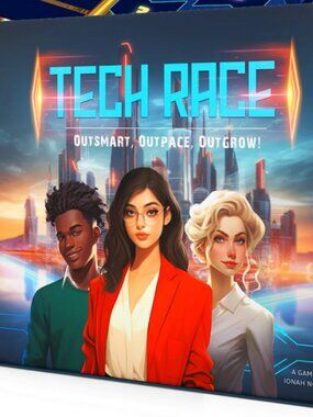 Tech Race (2025) New Sleeved Board Game